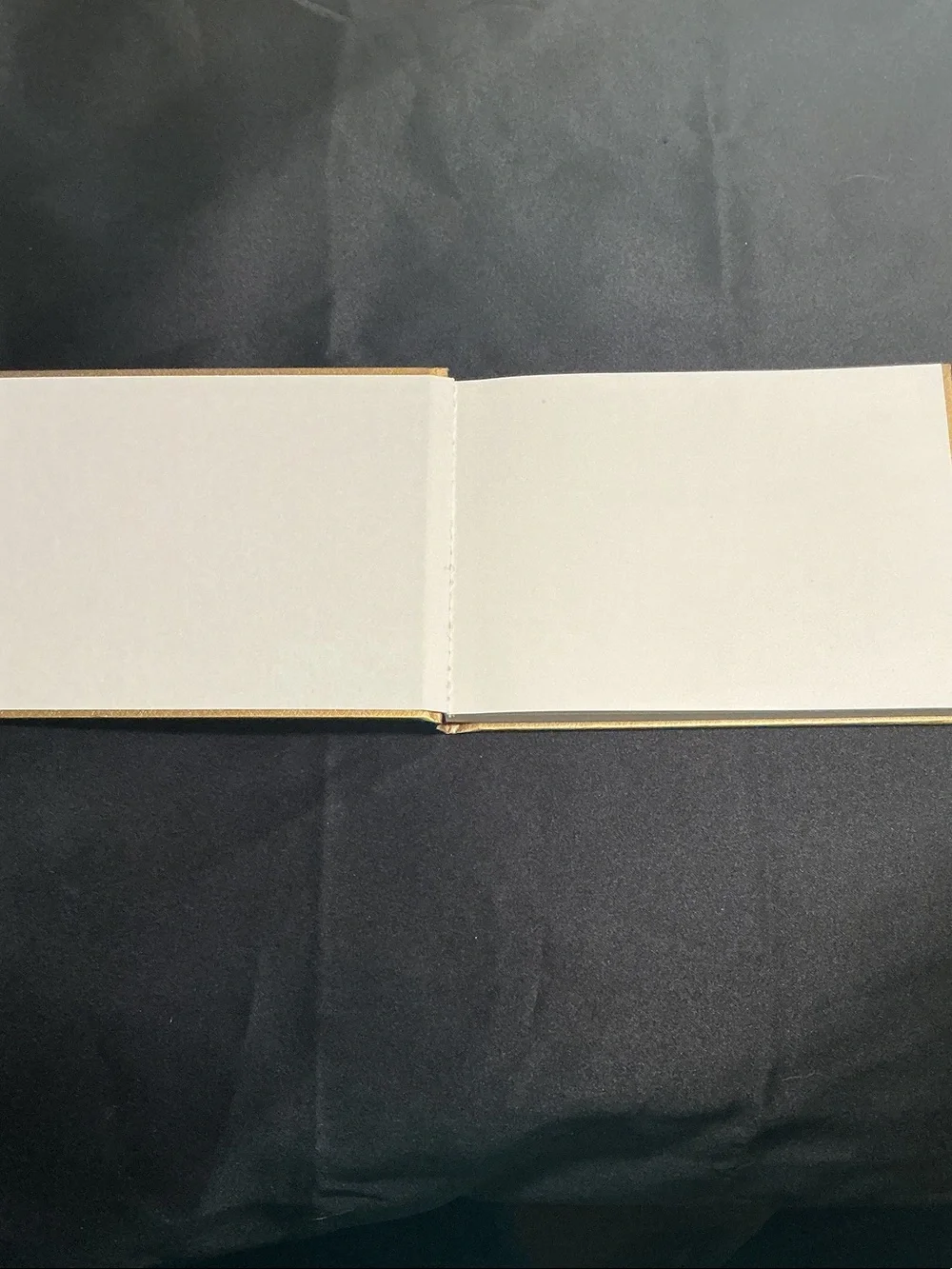 Vintage Keepsake Golden Wedding Anniversary Guest Book - Gold in original box